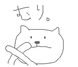 Mr. cat is saburo- sticker #2044934