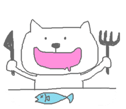 Mr. cat is saburo- sticker #2044942