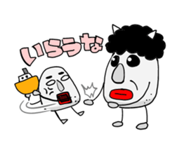 Awaji dialect moai sticker #2045062