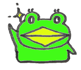 frog place KEROMICHI-AN everyday sticker #2045295