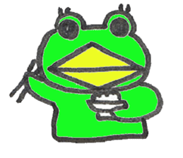 frog place KEROMICHI-AN everyday sticker #2045298