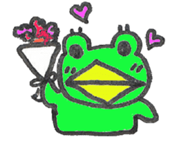 frog place KEROMICHI-AN  everyday sticker #2045307