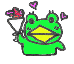 frog place KEROMICHI-AN everyday sticker #2045307