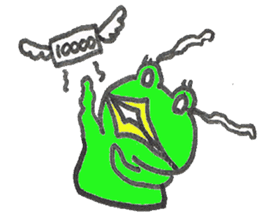 frog place KEROMICHI-AN everyday sticker #2045315