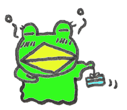 frog place KEROMICHI-AN  everyday sticker #2045322