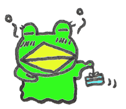 frog place KEROMICHI-AN everyday sticker #2045322