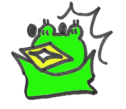 frog place KEROMICHI-AN everyday sticker #2045323