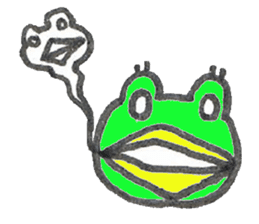 frog place KEROMICHI-AN  everyday sticker #2045324