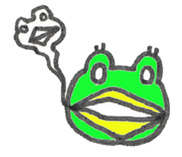 frog place KEROMICHI-AN everyday sticker #2045324