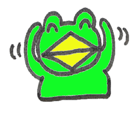frog place KEROMICHI-AN everyday sticker #2045328
