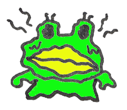 frog place KEROMICHI-AN everyday sticker #2045329