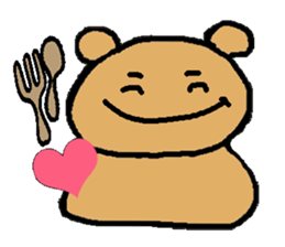 Pan bear sticker #2045751