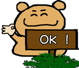 Pan bear sticker #2045765