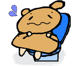 Pan bear sticker #2045766