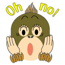 Child Utatan of the Monkey sticker #2045786