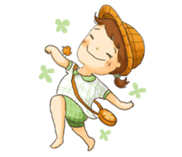 Moyoya's girl sticker #2046454