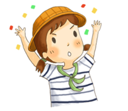 Moyoya's girl sticker #2046456