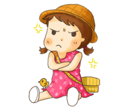 Moyoya's girl sticker #2046457