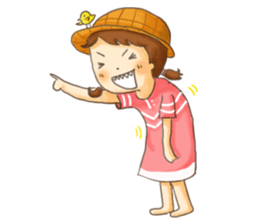 Moyoya's girl sticker #2046459