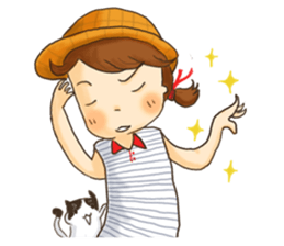 Moyoya's girl sticker #2046460