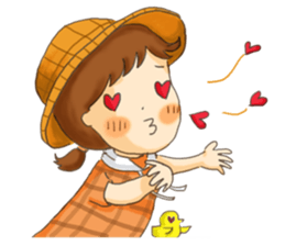 Moyoya's girl sticker #2046464