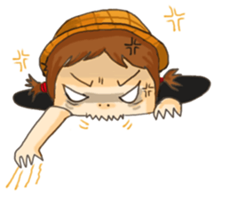 Moyoya's girl sticker #2046465