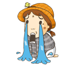 Moyoya's girl sticker #2046466