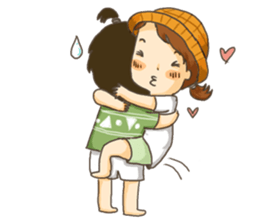 Moyoya's girl sticker #2046472