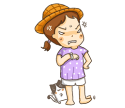 Moyoya's girl sticker #2046482