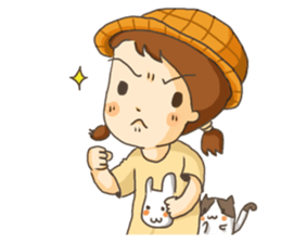 Moyoya's girl sticker #2046484