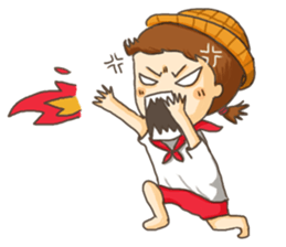 Moyoya's girl sticker #2046485