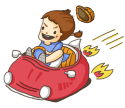 Moyoya's girl sticker #2046489