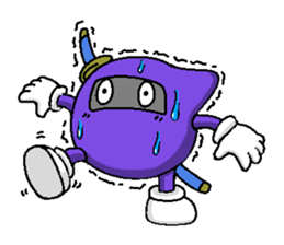 Super Cool NINJA sticker sticker #2046642