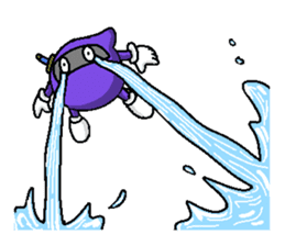 Super Cool NINJA sticker sticker #2046643