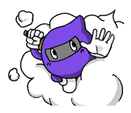 Super Cool NINJA sticker sticker #2046647