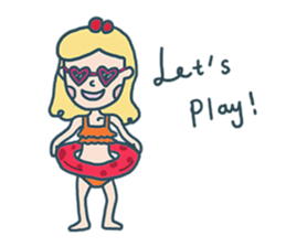 Miss. Sugar say hello to you !! sticker #2047344