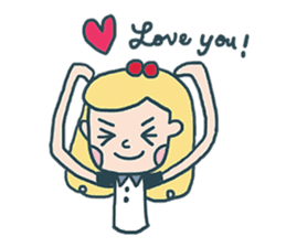 Miss. Sugar say hello to you !! sticker #2047349