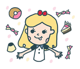 Miss. Sugar say hello to you !! sticker #2047353