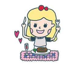 Miss. Sugar say hello to you !! sticker #2047358