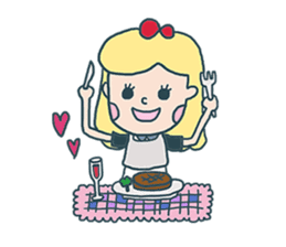 Miss. Sugar say hello to you !! sticker #2047358