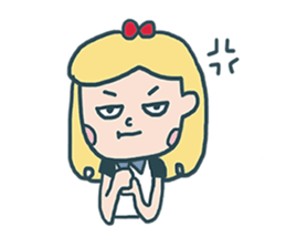 Miss. Sugar say hello to you !! sticker #2047359