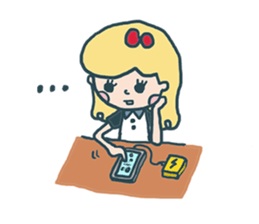 Miss. Sugar say hello to you !! sticker #2047360