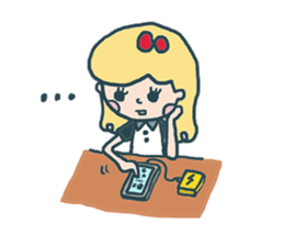 Miss. Sugar say hello to you !! sticker #2047360