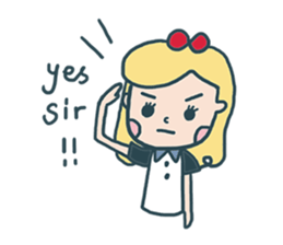 Miss. Sugar say hello to you !! sticker #2047362