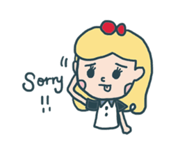 Miss. Sugar say hello to you !! sticker #2047363