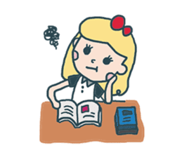 Miss. Sugar say hello to you !! sticker #2047366