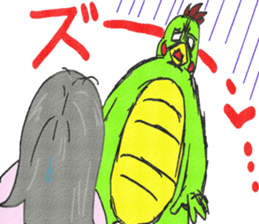 run run runtakun and friends sticker #2047467