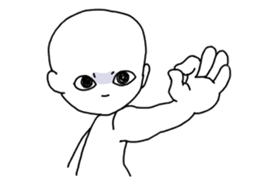 Bukimi-San sticker #2048273