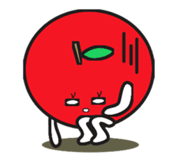 Apple girl 'Rinko chan' sticker #2048564