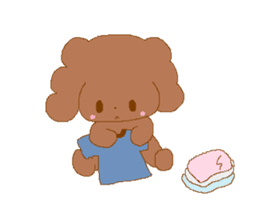 It is same as a toy poodle anytime sticker #2048834